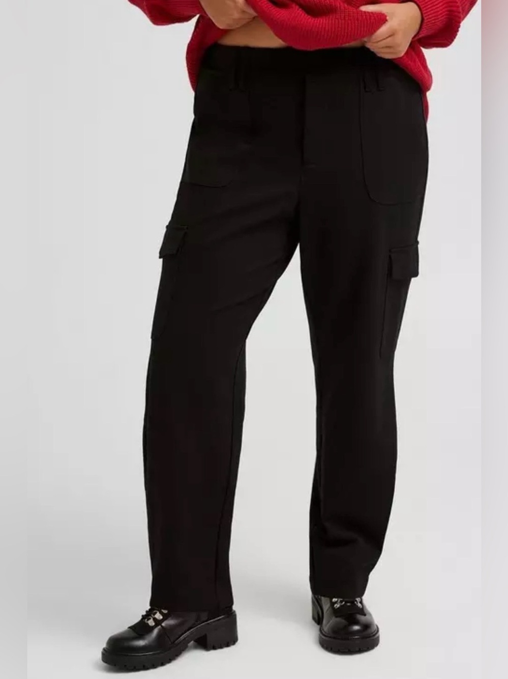 Torrid Studio Luxe Ponte Cargo Pant